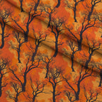 Harvest Moon Branches Pattern 2 Minky Fabric — plush minky folded close-up preview (mv-minky-v1:lying)