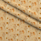 Harvest Moon Meadow Pattern 16 Minky Fabric — plush minky folded close-up preview (mv-minky-v1:lying)