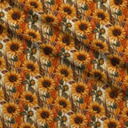 Harvest Moon Meadow Pattern 4 Minky Fabric — plush minky folded close-up preview (mv-minky-v1:lying)