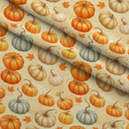 Harvest Moon Meadow Pattern 6 Minky Fabric — plush minky folded close-up preview (mv-minky-v1:lying)