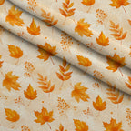 Harvest Moon Meadow Pattern 8 Minky Fabric — plush minky folded close-up preview (mv-minky-v1:lying)