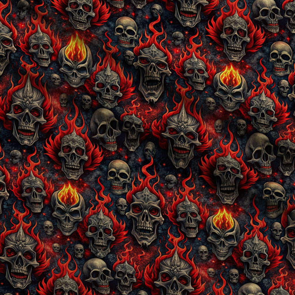 Heavy Metal Pattern 2 Minky Fabric — plush minky folded close-up preview (mv-minky-v1:lying)