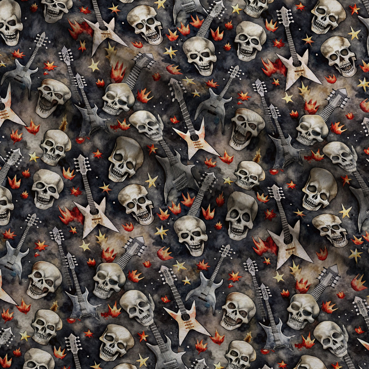 Heavy Metal Pattern 34 Minky Fabric — plush minky folded close-up preview (mv-minky-v1:lying)