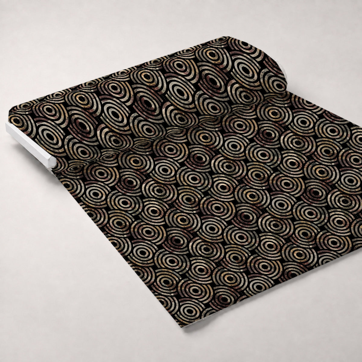 Heirloom Collage Pattern 24 Minky Fabric — plush minky unrolled bolt preview (mv-minky-v1:bolt)