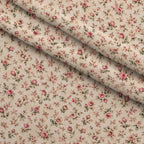 Heirloom Rose Conservatory Pattern 2 Minky Fabric — plush minky folded close-up preview (mv-minky-v1:lying)