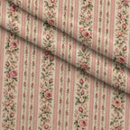 Heirloom Rose Conservatory Pattern 5 Minky Fabric — plush minky folded close-up preview (mv-minky-v1:lying)