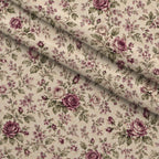 Heirloom Rose Reverie Pattern 2 Minky Fabric — plush minky folded close-up preview (mv-minky-v1:lying)