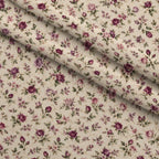 Heirloom Rose Reverie Pattern 3 Minky Fabric — plush minky folded close-up preview (mv-minky-v1:lying)