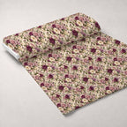 Heirloom Rose Reverie Pattern 5 Minky Fabric — plush minky unrolled bolt preview (mv-minky-v1:bolt)