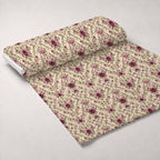 Heirloom Rose Reverie Pattern 9 Minky Fabric — plush minky unrolled bolt preview (mv-minky-v1:bolt)