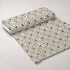 Heritage Hens Pattern 17 Minky Fabric — plush minky unrolled bolt preview (mv-minky-v1:bolt)