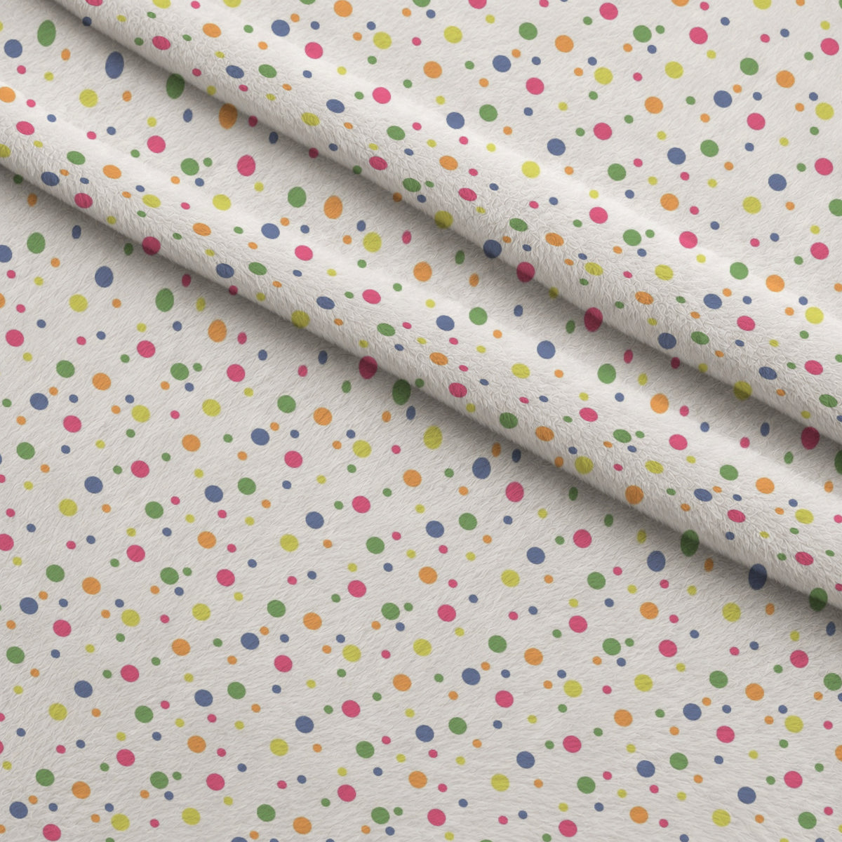 Holiday Sprinkles Pattern 1 Minky Fabric — plush minky folded close-up preview (mv-minky-v1:lying)