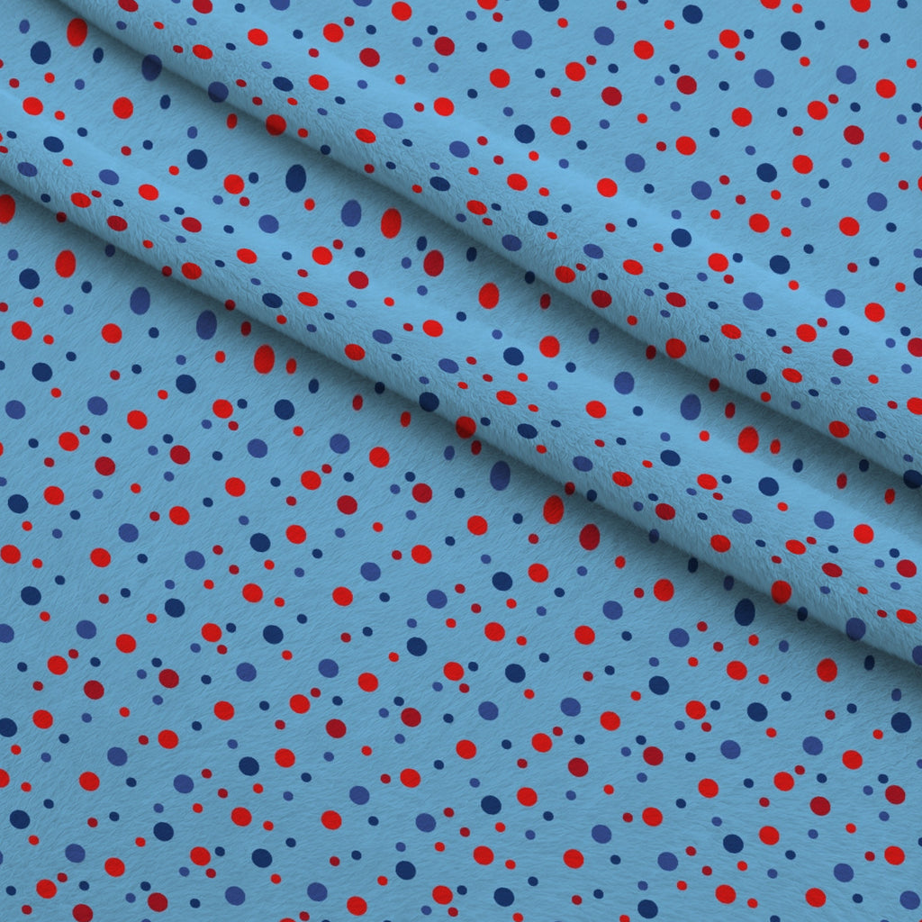 Holiday Sprinkles Pattern 10 Minky Fabric — plush minky folded close-up preview (mv-minky-v1:lying)
