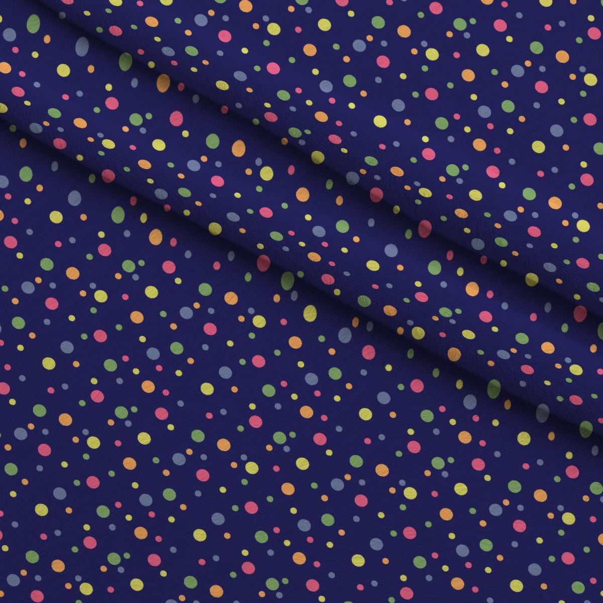 Holiday Sprinkles Pattern 11 Minky Fabric — plush minky folded close-up preview (mv-minky-v1:lying)