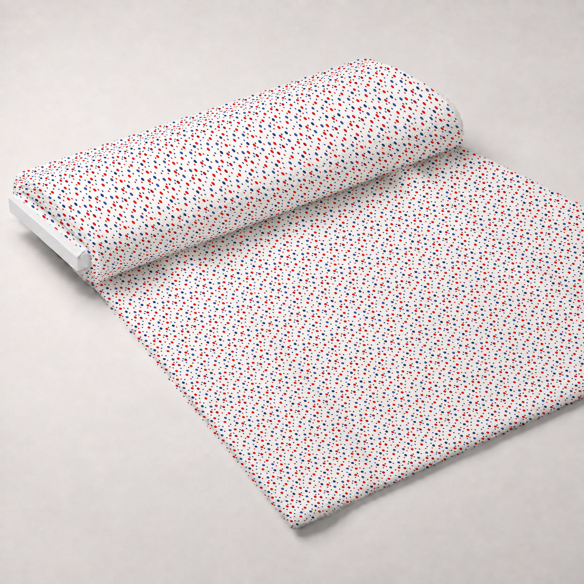 Holiday Sprinkles Pattern 20 Minky Fabric — plush minky unrolled bolt preview (mv-minky-v1:bolt)