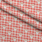 Holly Jolly Heirloom Pattern 12 Minky Fabric — plush minky folded close-up preview (mv-minky-v1:lying)