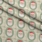 Holly Jolly Heirloom Pattern 25 Minky Fabric — plush minky folded close-up preview (mv-minky-v1:lying)