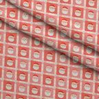 Holly Jolly Heirloom Pattern 26 Minky Fabric — plush minky folded close-up preview (mv-minky-v1:lying)