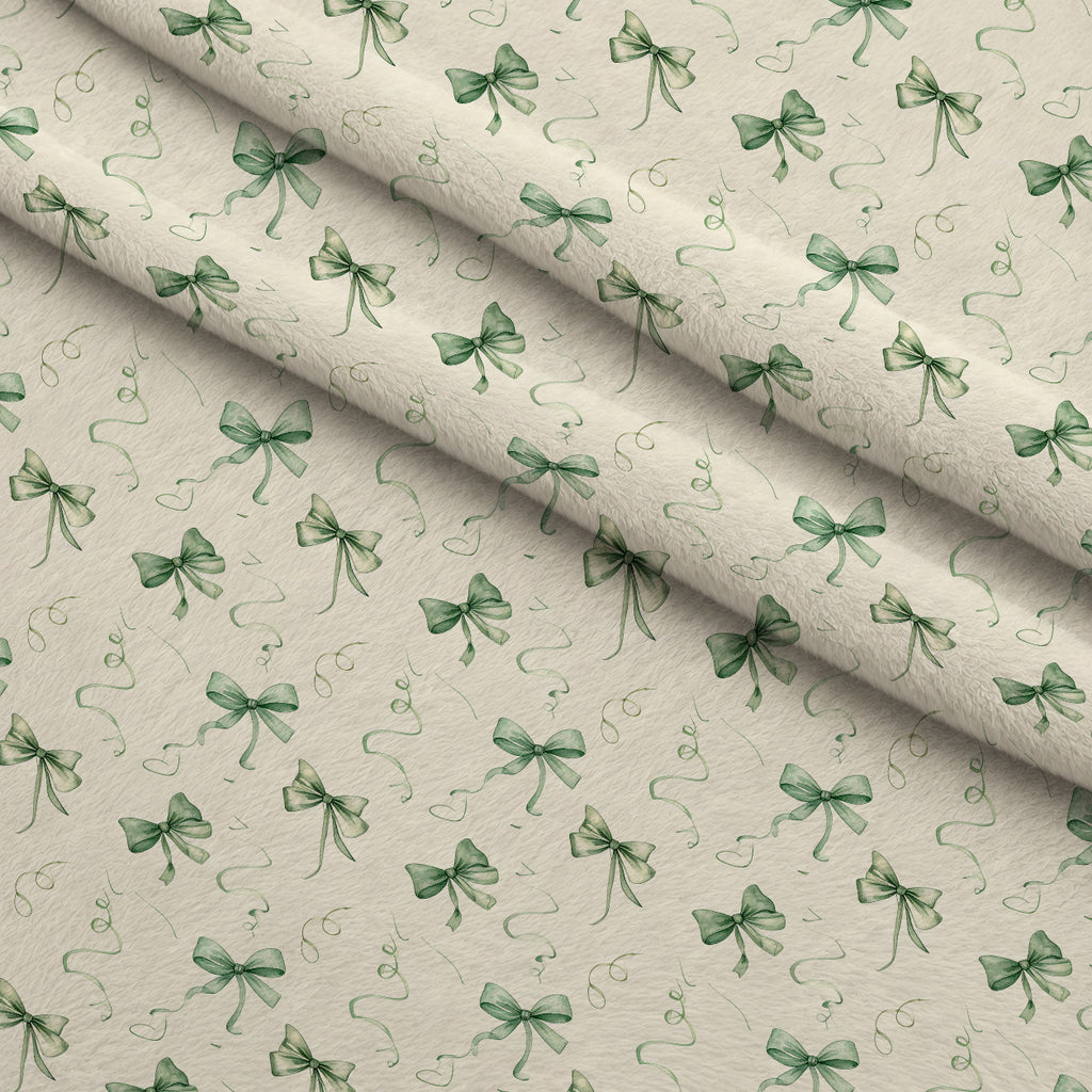Holly Jolly Heirloom Pattern 7 Minky Fabric — plush minky folded close-up preview (mv-minky-v1:lying)