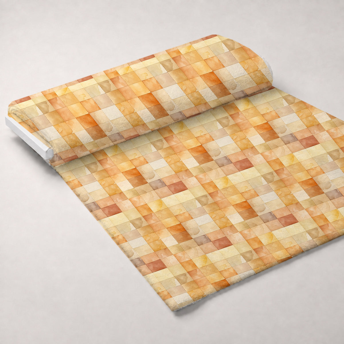 Honey Pebbles Pattern 10 Minky Fabric — plush minky unrolled bolt preview (mv-minky-v1:bolt)