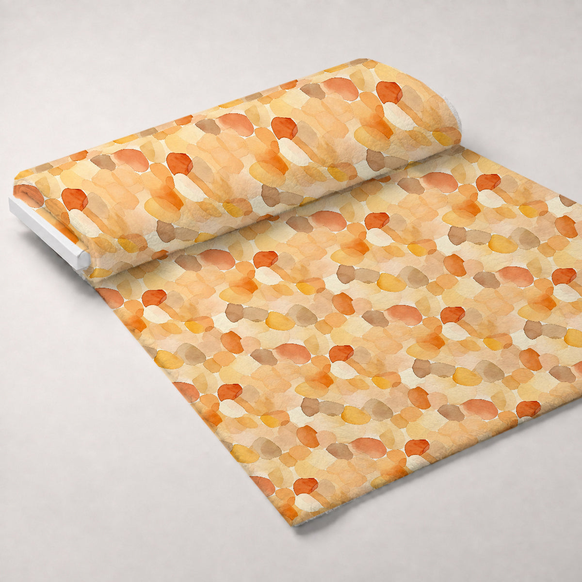 Honey Pebbles Pattern 12 Minky Fabric — plush minky unrolled bolt preview (mv-minky-v1:bolt)