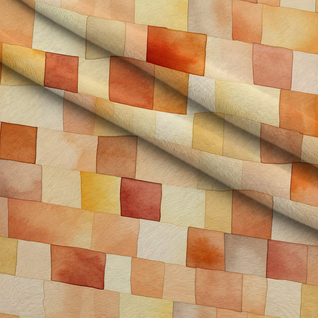 Honey Pebbles Pattern 2 Minky Fabric — plush minky folded close-up preview (mv-minky-v1:lying)