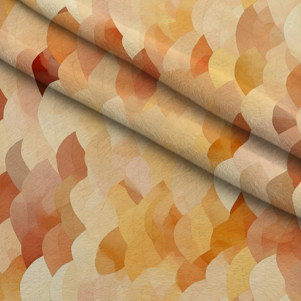 Honey Pebbles Pattern 3 Minky Fabric — plush minky folded close-up preview (mv-minky-v1:lying)