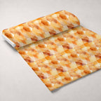 Honey Pebbles Pattern 4 Minky Fabric — plush minky unrolled bolt preview (mv-minky-v1:bolt)