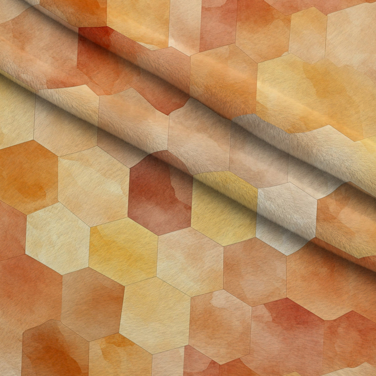 Honey Pebbles Pattern 6 Minky Fabric — plush minky folded close-up preview (mv-minky-v1:lying)