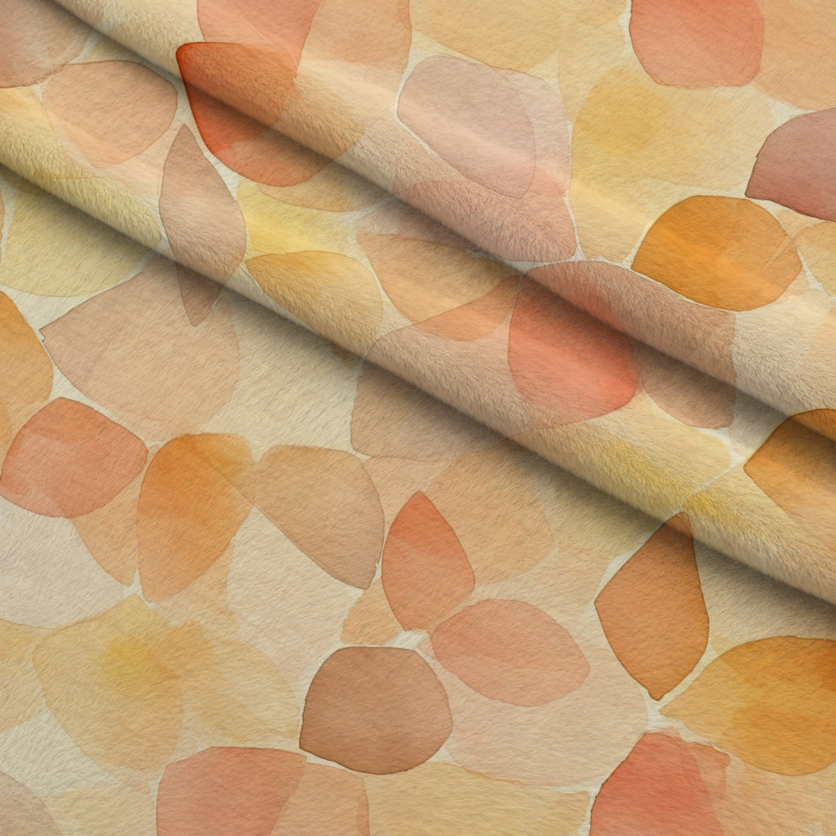 Honey Pebbles Pattern 7 Minky Fabric — plush minky folded close-up preview (mv-minky-v1:lying)