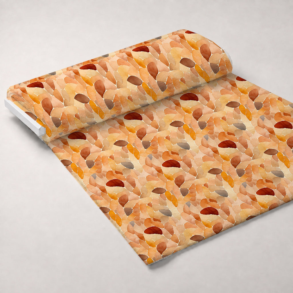 Honey Pebbles Pattern 9 Minky Fabric — plush minky unrolled bolt preview (mv-minky-v1:bolt)