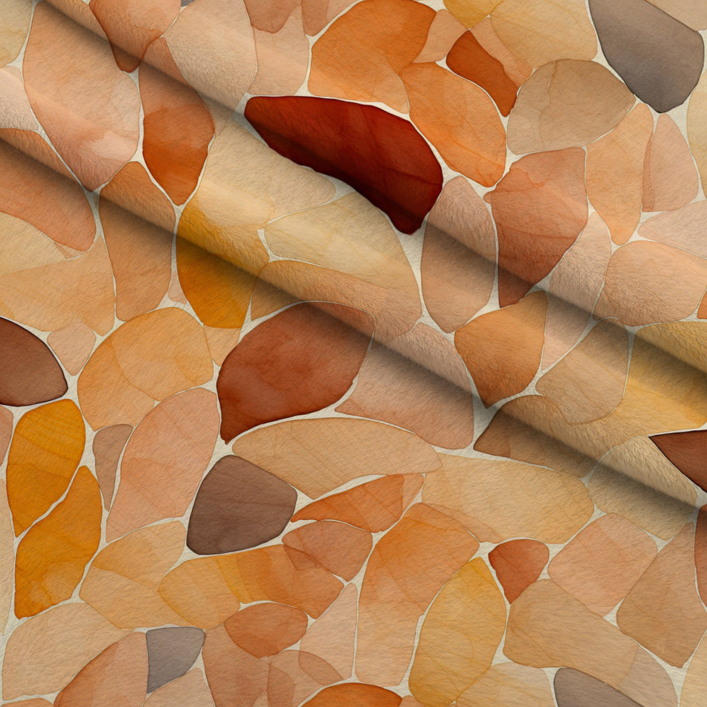 Honey Pebbles Pattern 9 Minky Fabric — plush minky folded close-up preview (mv-minky-v1:lying)