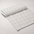 Honeybee Hearts Pattern 1 Minky Fabric — plush minky unrolled bolt preview (mv-minky-v1:bolt)