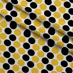 Honeycomb Hive Pattern 5 Minky Fabric — plush minky folded close-up preview (mv-minky-v1:lying)