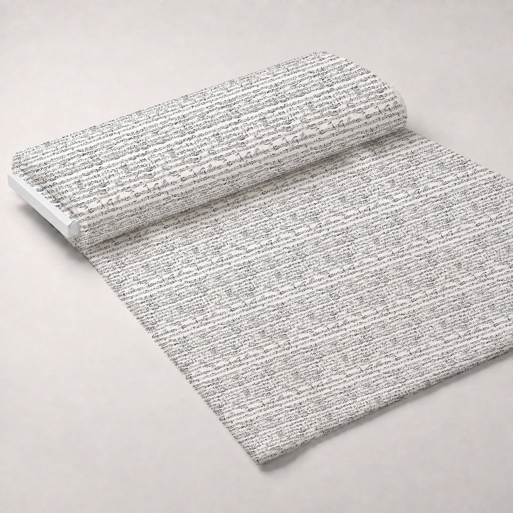 Inked Melodies Pattern 10 Minky Fabric — plush minky unrolled bolt preview (mv-minky-v1:bolt)