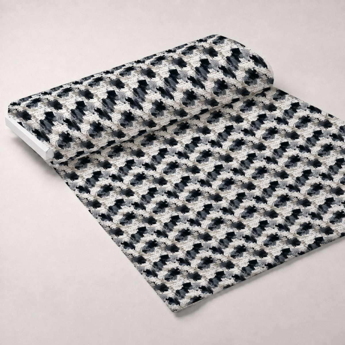 Inkwash Manuscript Pattern 1 Minky Fabric — plush minky unrolled bolt preview (mv-minky-v1:bolt)