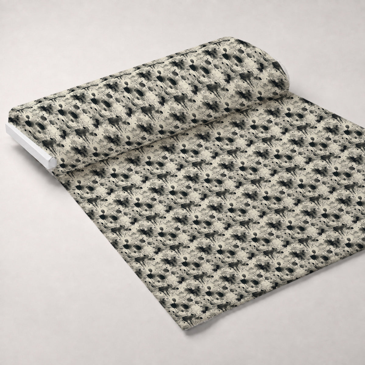 Inkwash Manuscript Pattern 7 Minky Fabric — plush minky unrolled bolt preview (mv-minky-v1:bolt)