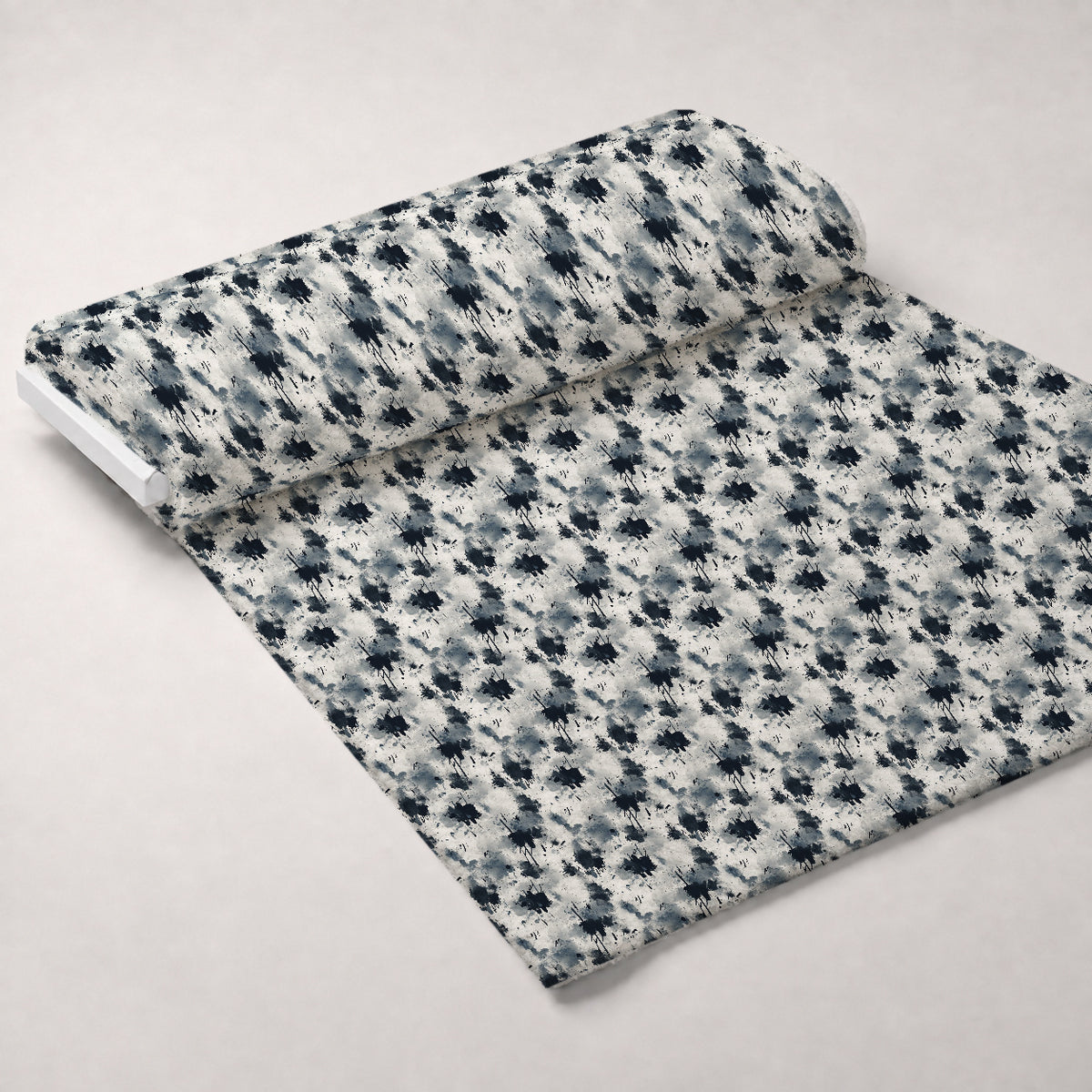 Inkwash Manuscript Pattern 9 Minky Fabric — plush minky unrolled bolt preview (mv-minky-v1:bolt)