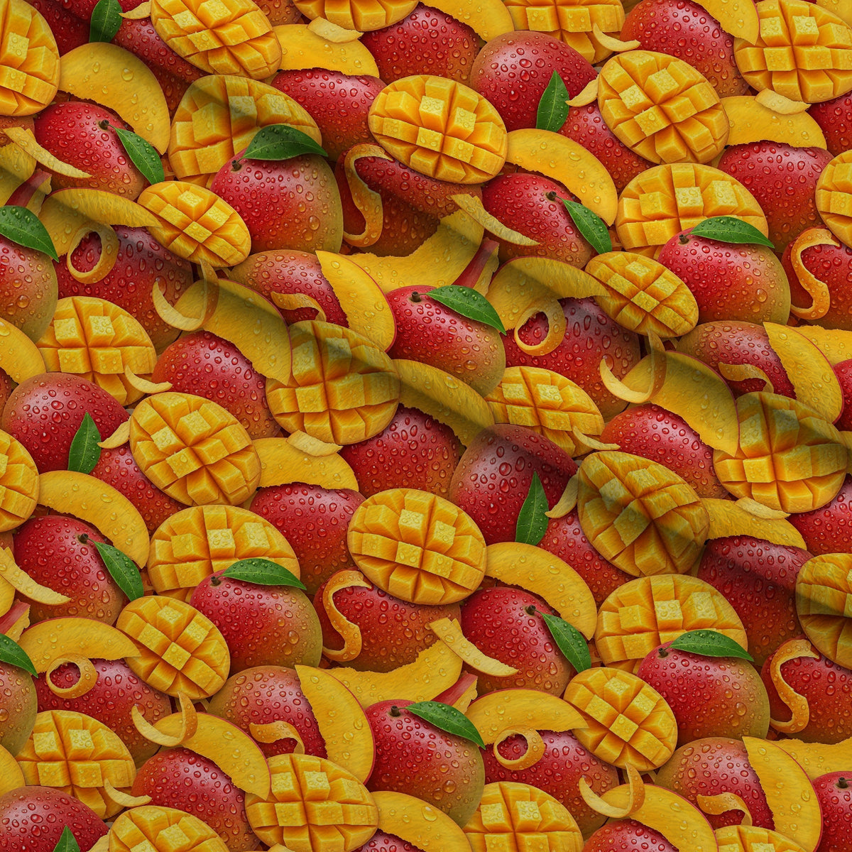 Juicy Medley Pattern 31 Minky Fabric — plush minky folded close-up preview (mv-minky-v1:lying)
