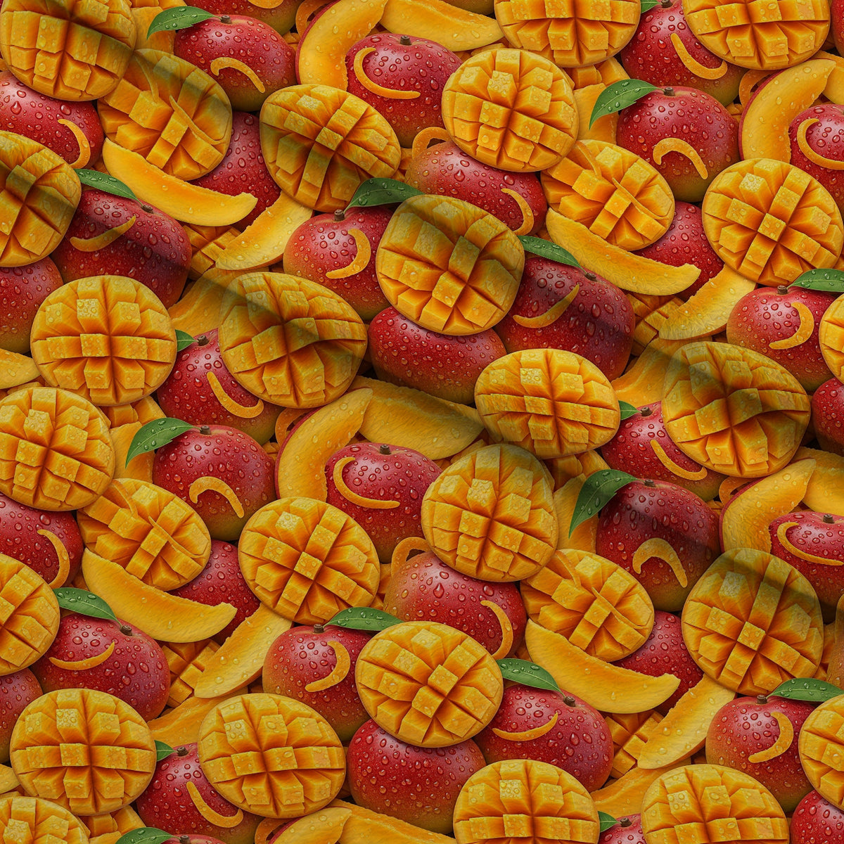 Juicy Medley Pattern 34 Minky Fabric — plush minky folded close-up preview (mv-minky-v1:lying)