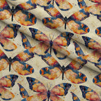 Kaleidoscope Wings Pattern 11 Minky Fabric — plush minky folded close-up preview (mv-minky-v1:lying)