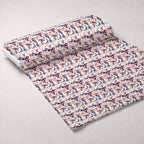 Kaleidoscope Wings Pattern 12 Minky Fabric — plush minky unrolled bolt preview (mv-minky-v1:bolt)