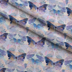 Kaleidoscope Wings Pattern 16 Minky Fabric — plush minky folded close-up preview (mv-minky-v1:lying)