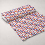 Kaleidoscope Wings Pattern 5 Minky Fabric — plush minky unrolled bolt preview (mv-minky-v1:bolt)