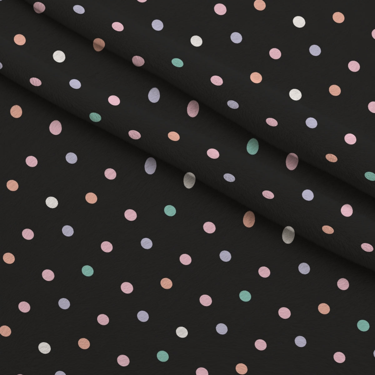 Kawaii Kitty Garden Pattern 12 Minky Fabric — plush minky folded close-up preview (mv-minky-v1:lying)