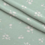 Kawaii Kitty Garden Pattern 13 Minky Fabric — plush minky folded close-up preview (mv-minky-v1:lying)