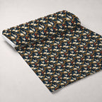 Kimono Clouds Pattern 7 Minky Fabric — plush minky unrolled bolt preview (mv-minky-v1:bolt)