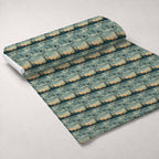 Lamplight Snowfall Pattern 11 Minky Fabric — plush minky unrolled bolt preview (mv-minky-v1:bolt)