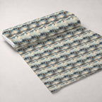 Lamplight Snowfall Pattern 13 Minky Fabric — plush minky unrolled bolt preview (mv-minky-v1:bolt)