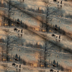 Lamplight Snowfall Pattern 16 Minky Fabric — plush minky folded close-up preview (mv-minky-v1:lying)